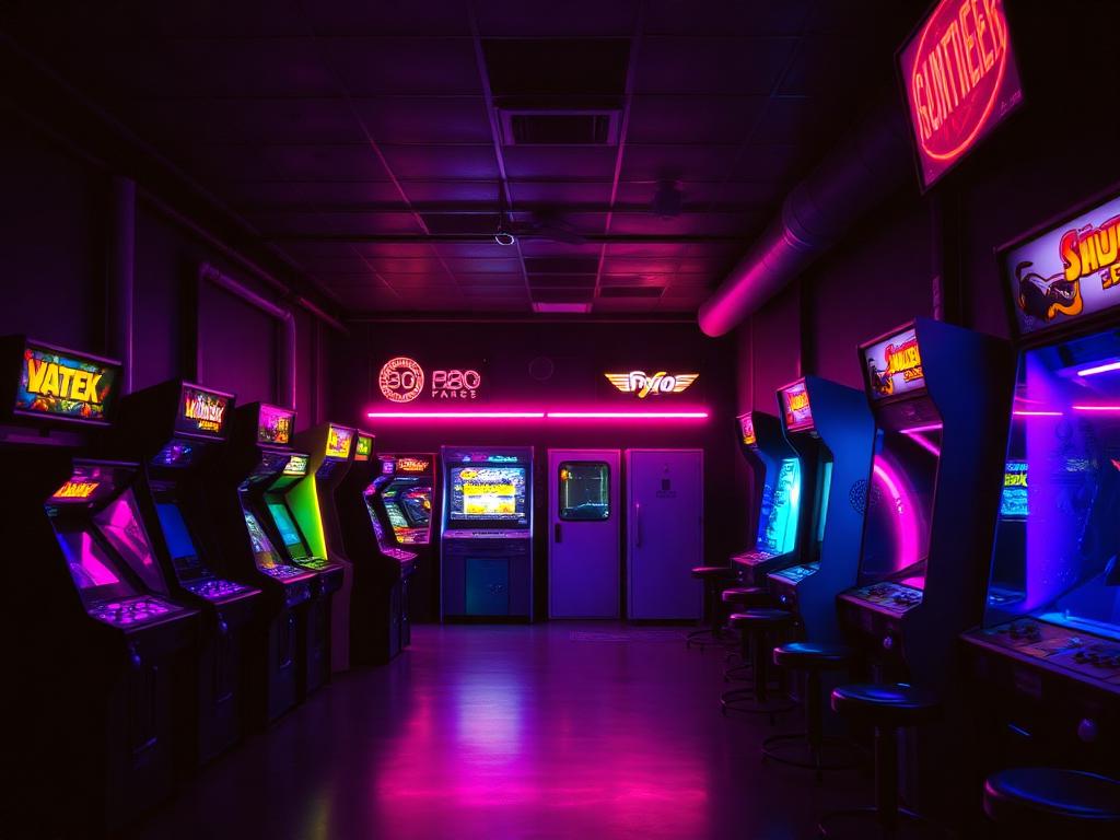 After hours under neon.